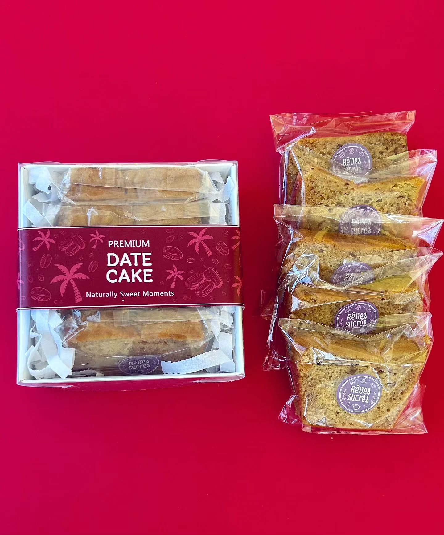 Dates Cake Box